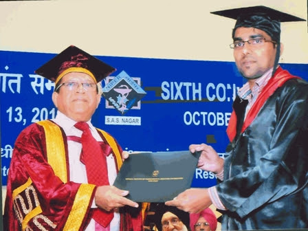 Sixth Convocation (October 13, 2012)