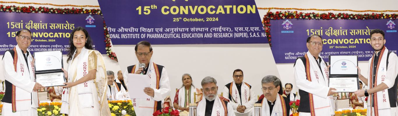 15th Convocation of NIPER S.A.S. Nagar