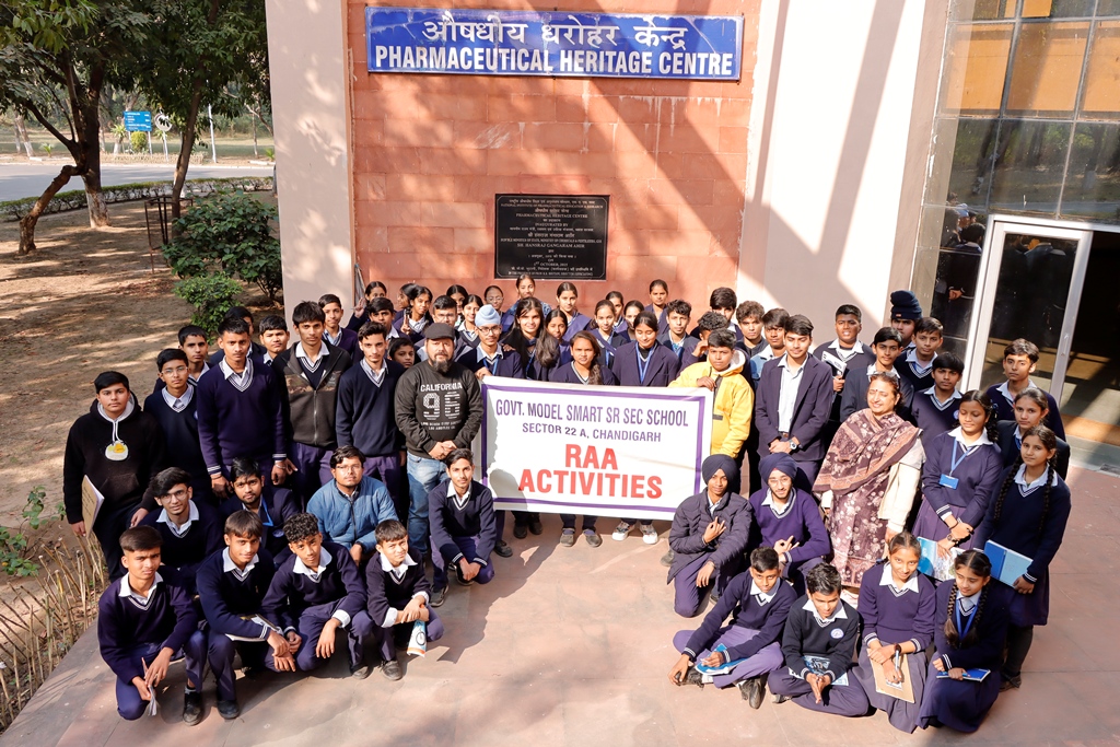 Educational Visit of Govt. Model Sr. Sec. School, Sector 22-A, Chandigarh (December 20, 2024)