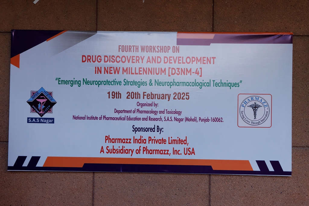 Day-1: Drug Discovery and Development in New Millennium-4 (D3NM-4) Workshop (February 19, 2025)