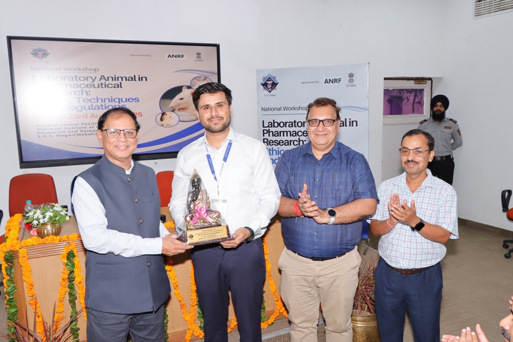 Valedictory Function of National workshop on “Laboratory Animal in Pharmaceutical Research: Ethics, Techniques and Regulations” (August 23, 2025)