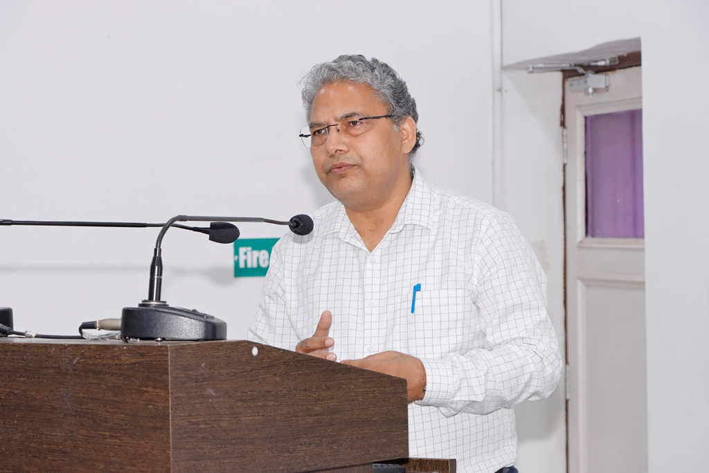 Faculty Lecture on "Artificial Intelligence and Machine Learning in Antiviral Drug Discovery: A Path Towards Rapid Therapeutic Solutions” by Prof.  Manoj Kumar (April 25, 2025)