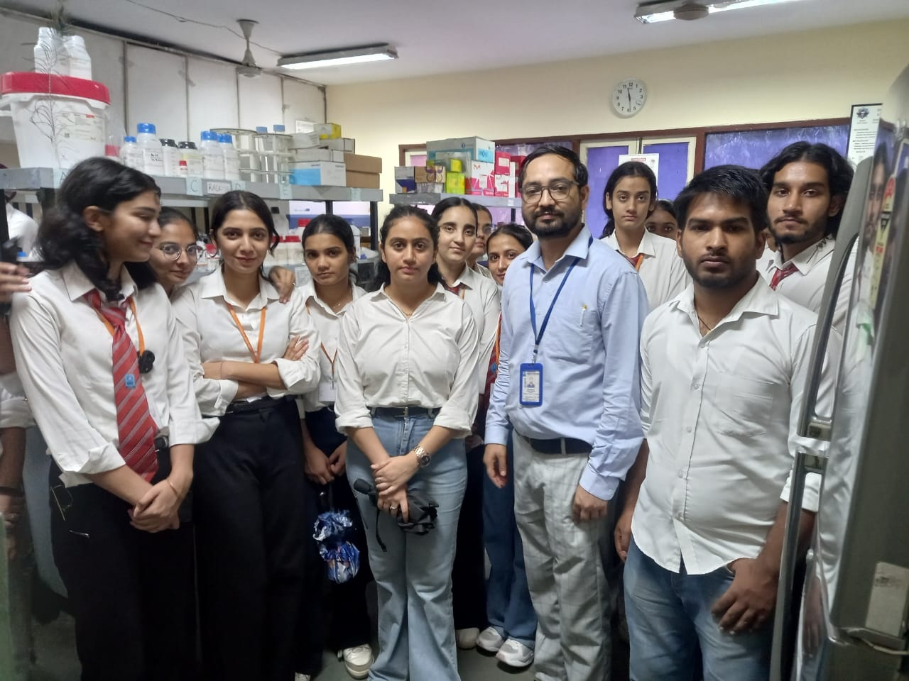 Educational Visit of B. Sc. Biotechnology students from Chandigarh Group of Colleges, Landran (August 01, 2025)