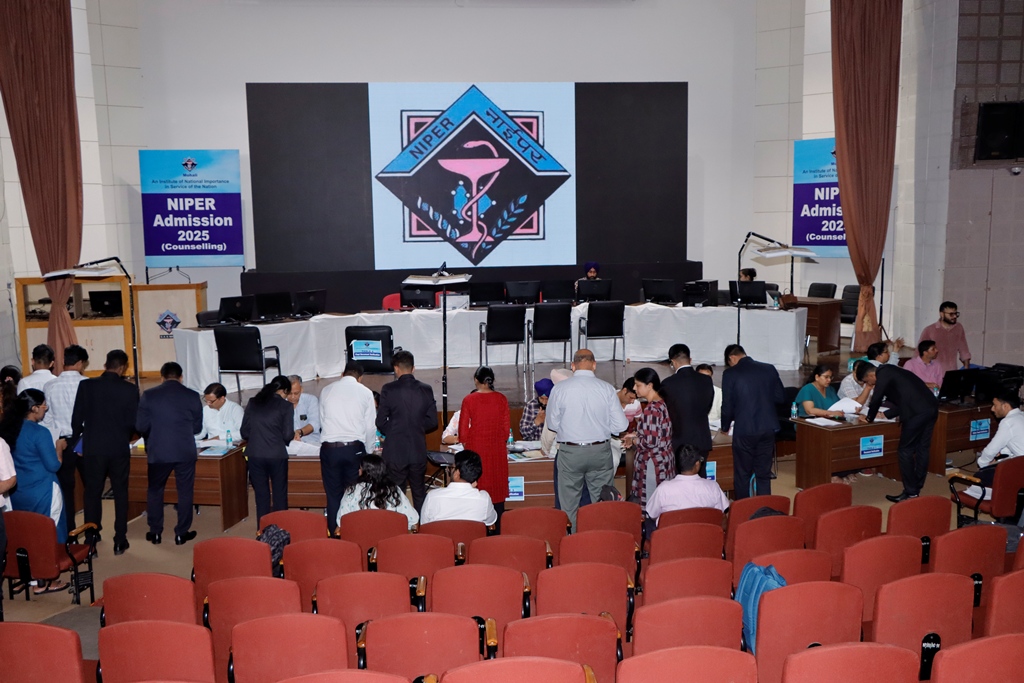 Day-2 of NIPER JEE-2025 Counselling (July 18, 2025)